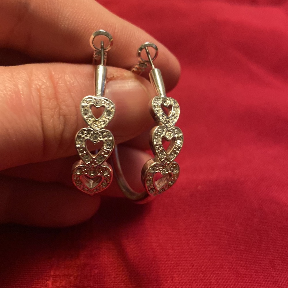 Silver earrings - Picture 3 of 3